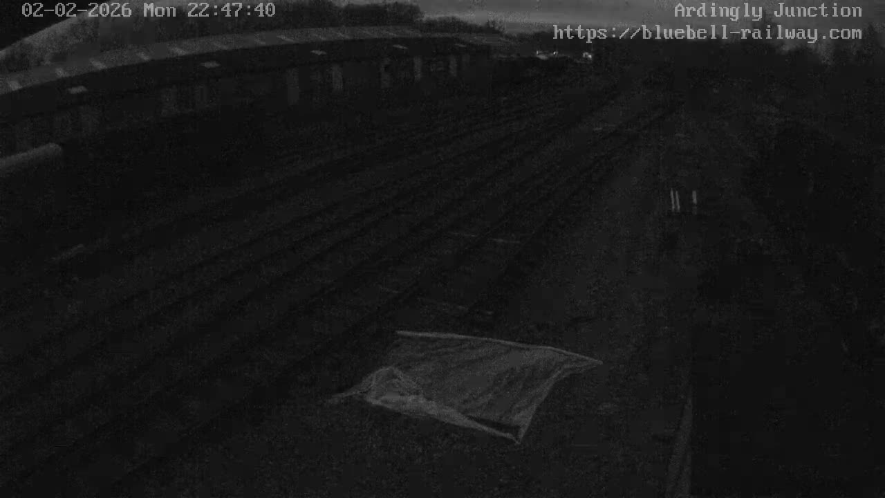 Sheffield Green, Bluebell Railway, Sheffield Park Station Ardingly Junction Live Cam - Uckfield, Wealden, East Sussex, South East, England, United Kingdom