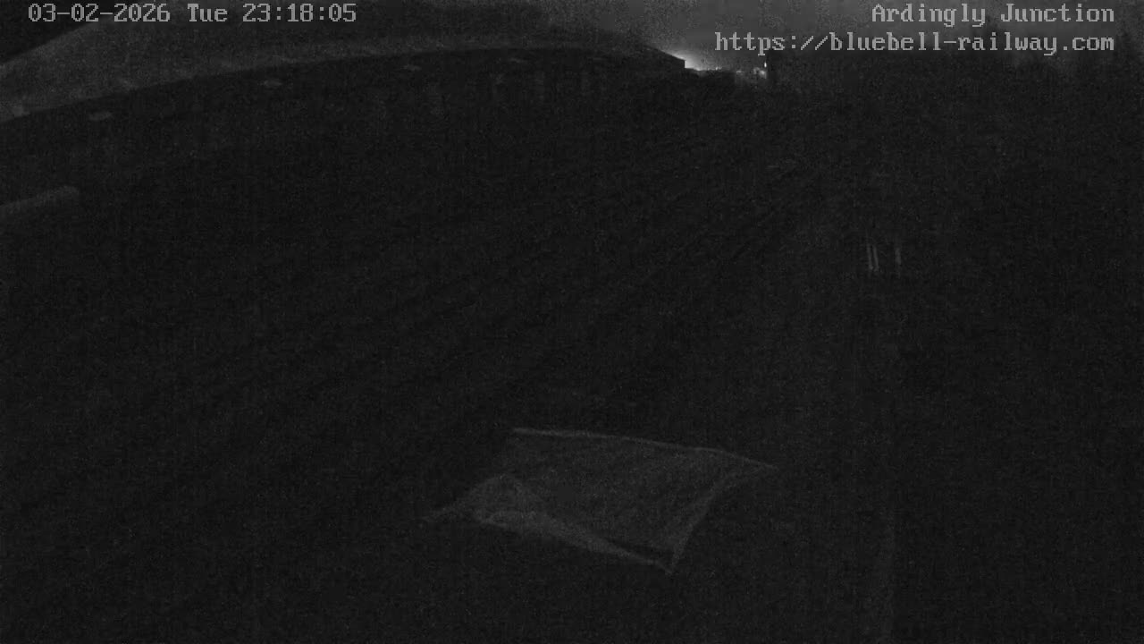 Sheffield Green, Bluebell Railway, Sheffield Park Station Ardingly Junction Live Cam - Uckfield, Wealden, East Sussex, South East, England, United Kingdom