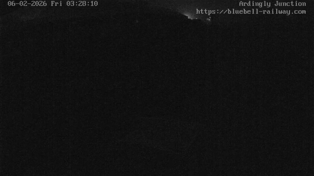 Sheffield Green, Bluebell Railway, Sheffield Park Station Ardingly Junction Live Cam - Uckfield, Wealden, East Sussex, South East, England, United Kingdom