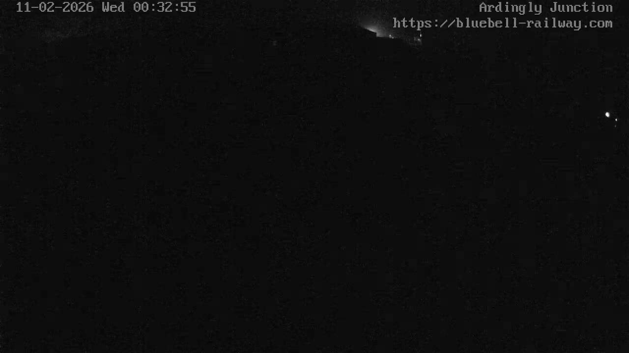 Sheffield Green, Bluebell Railway, Sheffield Park Station Ardingly Junction Live Cam - Uckfield, Wealden, East Sussex, South East, England, United Kingdom