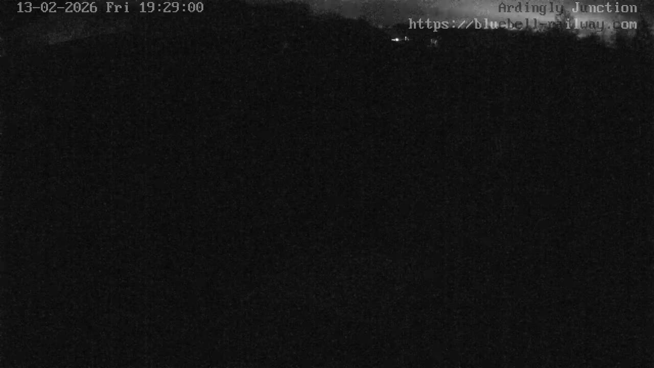 Sheffield Green, Bluebell Railway, Sheffield Park Station Ardingly Junction Live Cam - Uckfield, Wealden, East Sussex, South East, England, United Kingdom