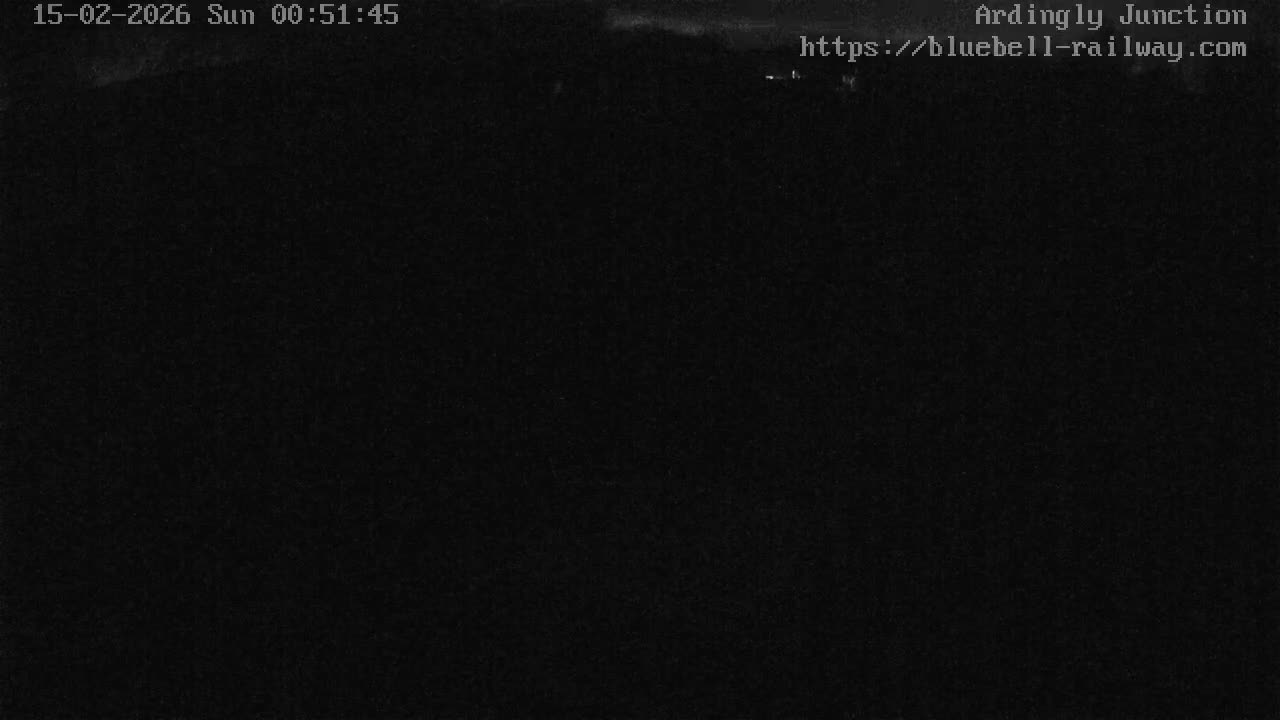 Sheffield Green, Bluebell Railway, Sheffield Park Station Ardingly Junction Live Cam - Uckfield, Wealden, East Sussex, South East, England, United Kingdom