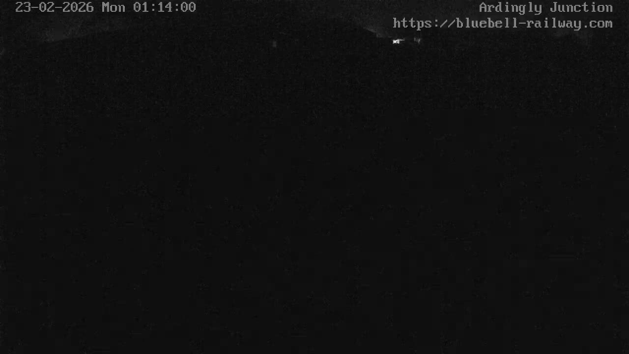 Sheffield Green, Bluebell Railway, Sheffield Park Station Ardingly Junction Live Cam - Uckfield, Wealden, East Sussex, South East, England, United Kingdom