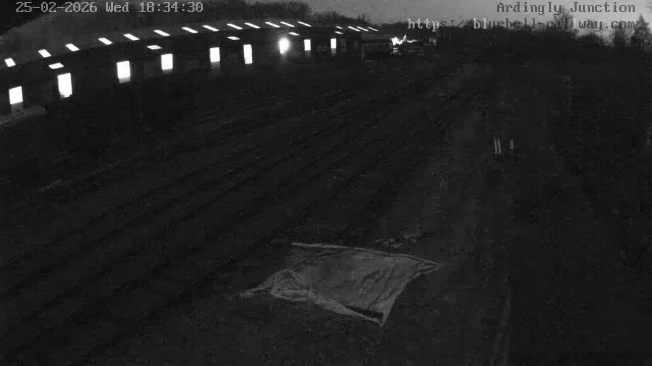 Sheffield Green, Bluebell Railway, Sheffield Park Station Ardingly Junction Live Cam - Uckfield, Wealden, East Sussex, South East, England, United Kingdom