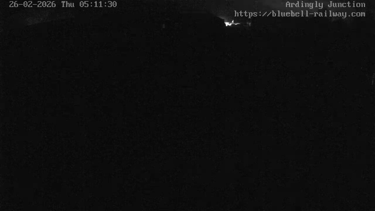 Sheffield Green, Bluebell Railway, Sheffield Park Station Ardingly Junction Live Cam - Uckfield, Wealden, East Sussex, South East, England, United Kingdom
