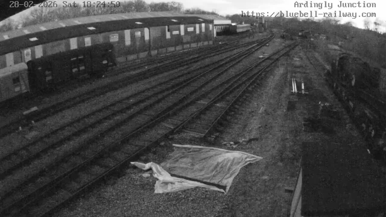 Sheffield Green, Bluebell Railway, Sheffield Park Station Ardingly Junction Live Cam - Uckfield, Wealden, East Sussex, South East, England, United Kingdom