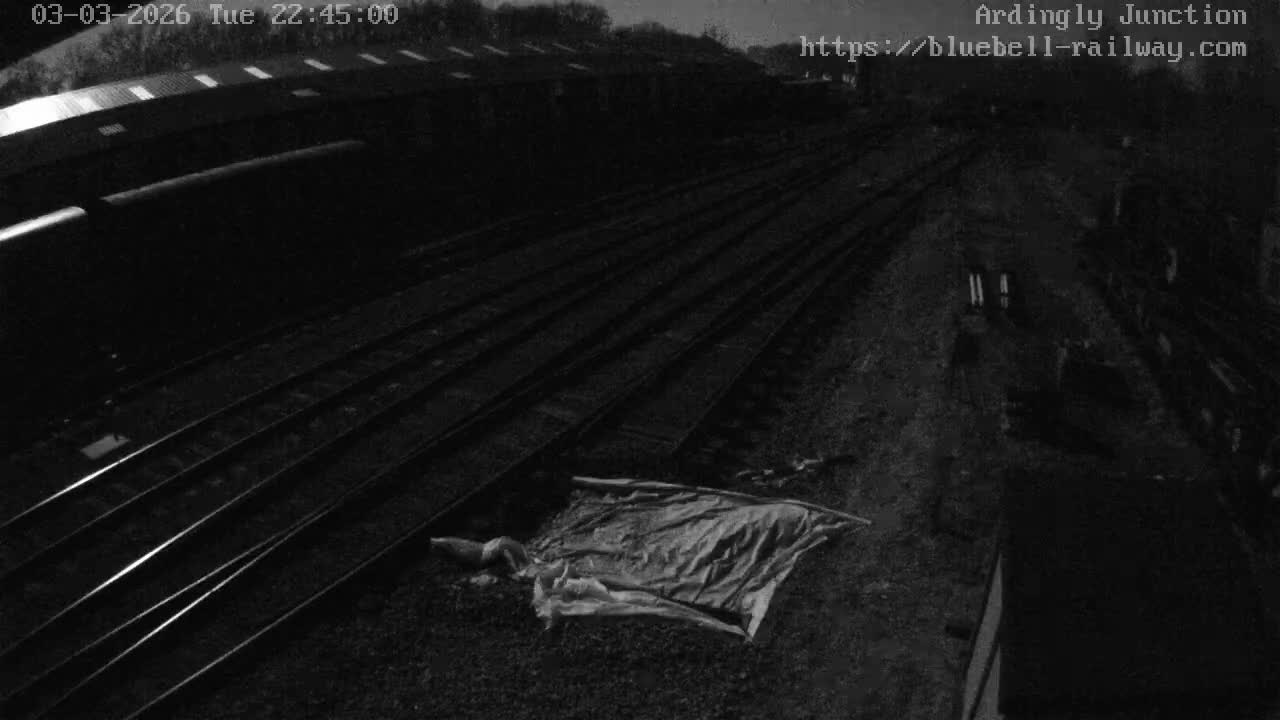 Sheffield Green, Bluebell Railway, Sheffield Park Station Ardingly Junction Live Cam - Uckfield, Wealden, East Sussex, South East, England, United Kingdom