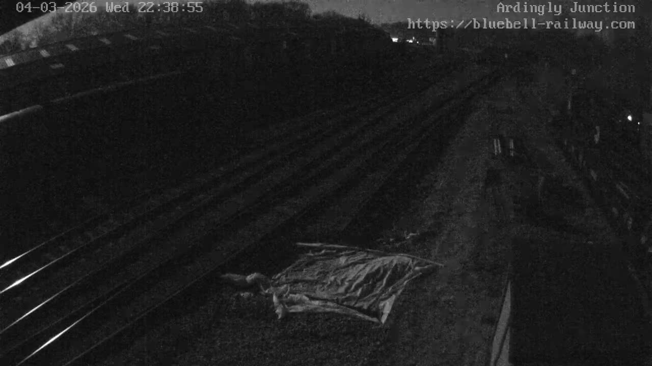 Sheffield Green, Bluebell Railway, Sheffield Park Station Ardingly Junction Live Cam - Uckfield, Wealden, East Sussex, South East, England, United Kingdom
