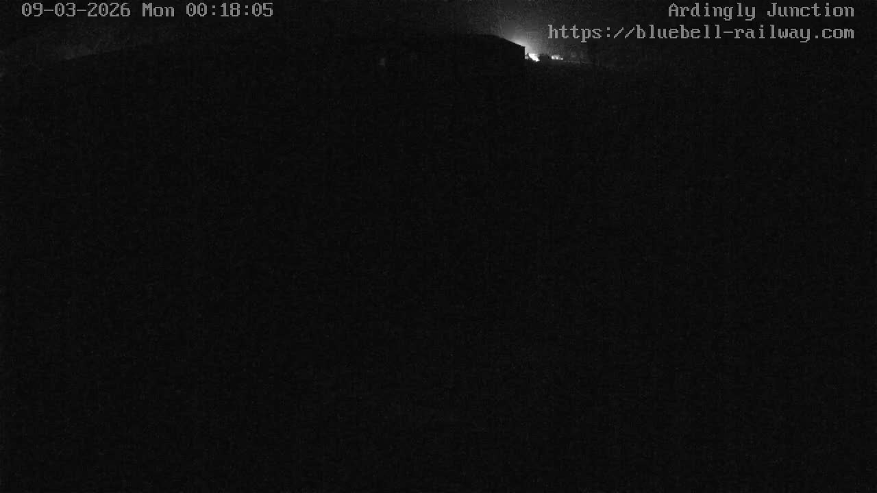 Sheffield Green, Bluebell Railway, Sheffield Park Station Ardingly Junction Live Cam - Uckfield, Wealden, East Sussex, South East, England, United Kingdom
