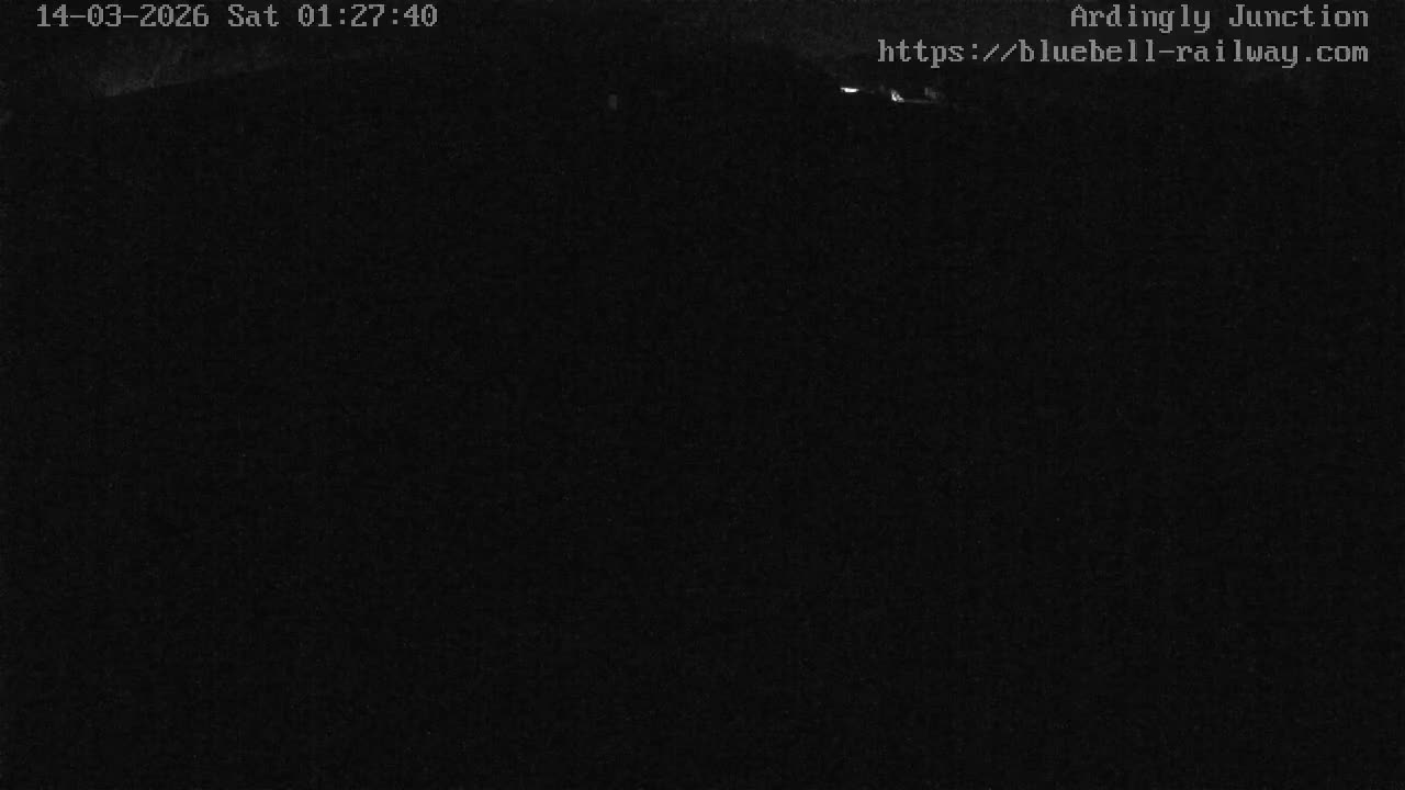 Sheffield Green, Bluebell Railway, Sheffield Park Station Ardingly Junction Live Cam - Uckfield, Wealden, East Sussex, South East, England, United Kingdom