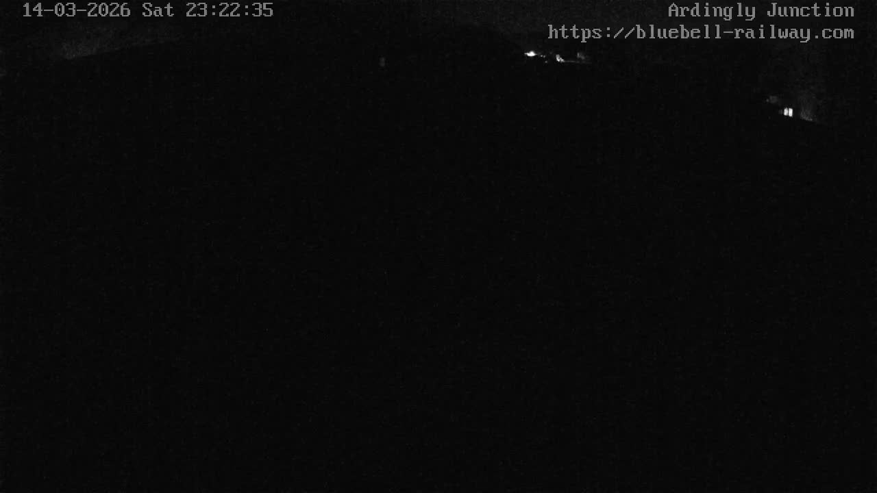 Sheffield Green, Bluebell Railway, Sheffield Park Station Ardingly Junction Live Cam - Uckfield, Wealden, East Sussex, South East, England, United Kingdom