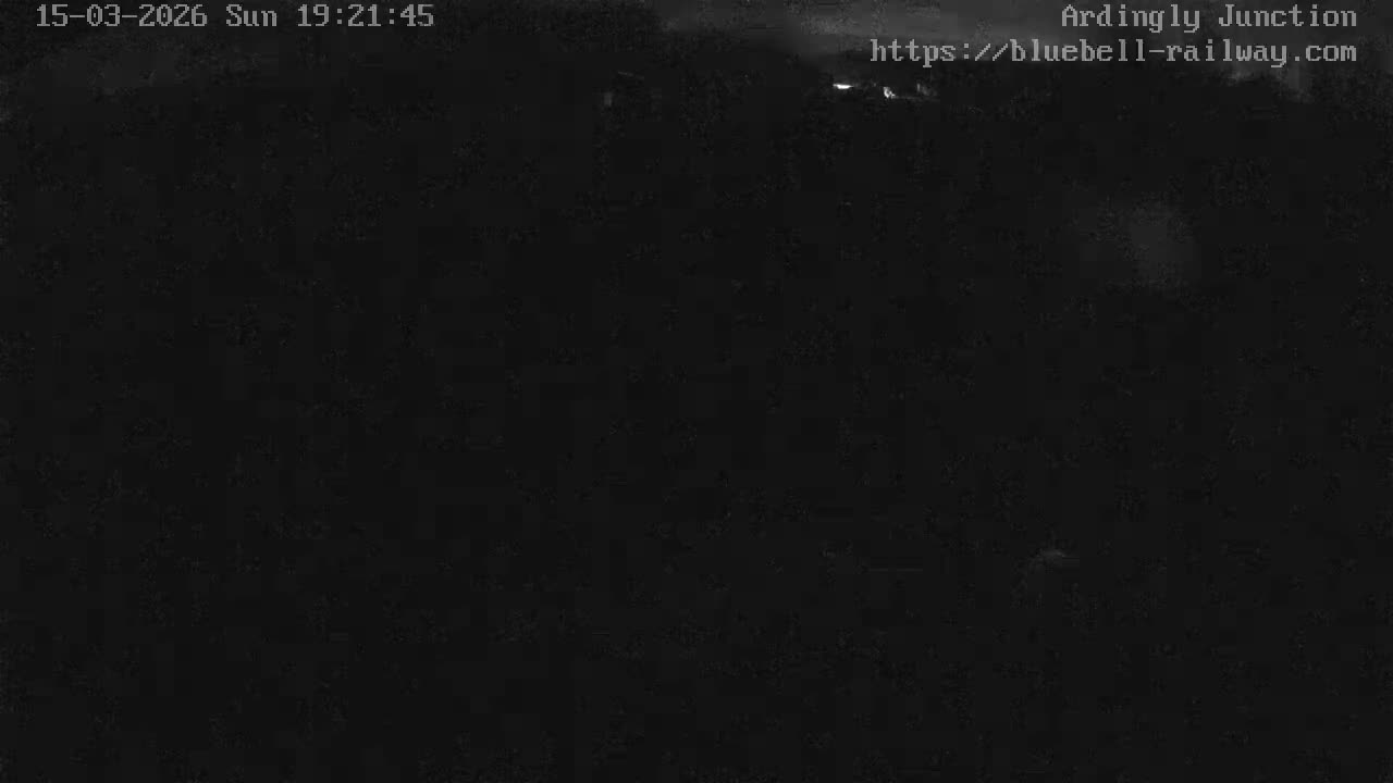 Sheffield Green, Bluebell Railway, Sheffield Park Station Ardingly Junction Live Cam - Uckfield, Wealden, East Sussex, South East, England, United Kingdom