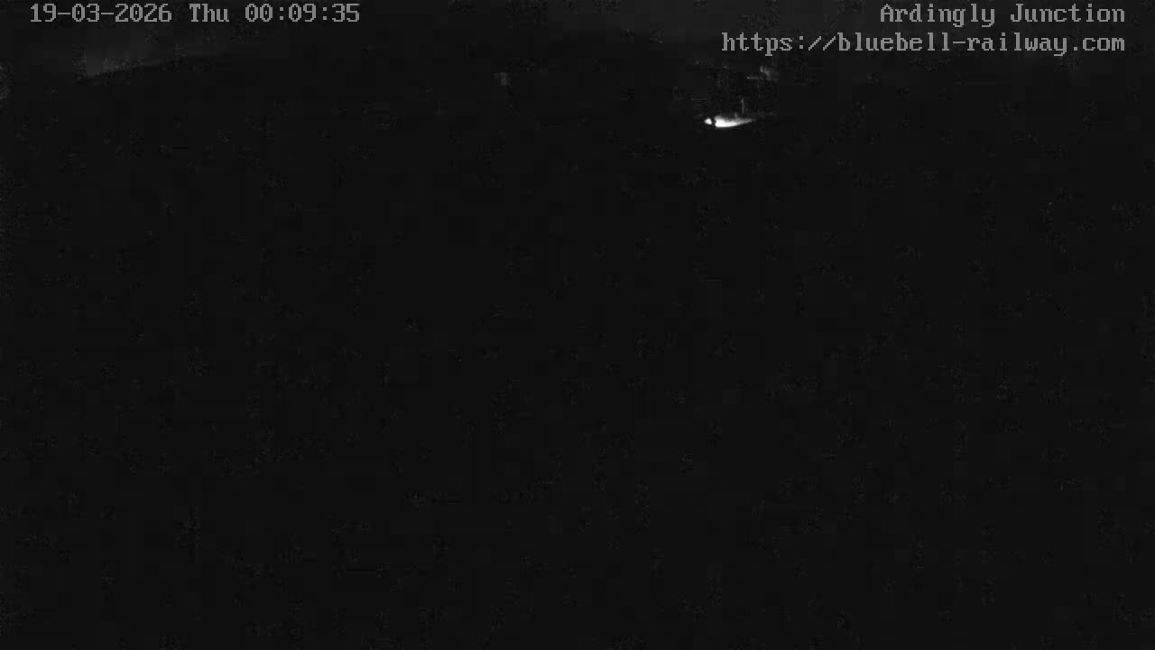 Sheffield Green, Bluebell Railway, Sheffield Park Station Ardingly Junction Live Cam - Uckfield, Wealden, East Sussex, South East, England, United Kingdom