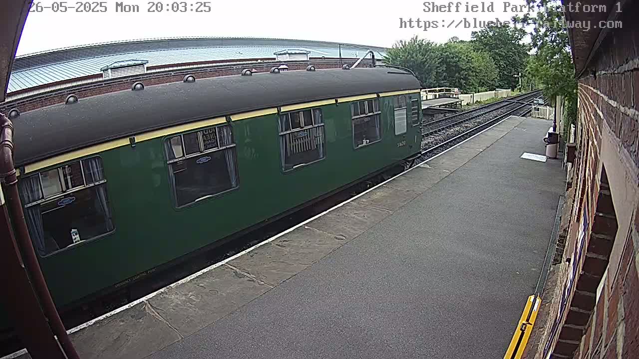 Platform 1 East Sheffield Green, Bluebell Railway, Sheffield Park Station  Live Cam - Uckfield, Wealden, East Sussex, South East, England, United Kingdom