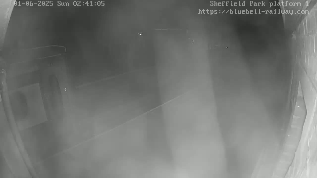 Platform 1 East Sheffield Green, Bluebell Railway, Sheffield Park Station  Live Cam - Uckfield, Wealden, East Sussex, South East, England, United Kingdom