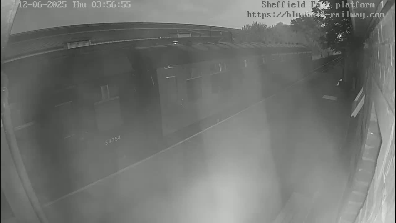Platform 1 East Sheffield Green, Bluebell Railway, Sheffield Park Station  Live Cam - Uckfield, Wealden, East Sussex, South East, England, United Kingdom