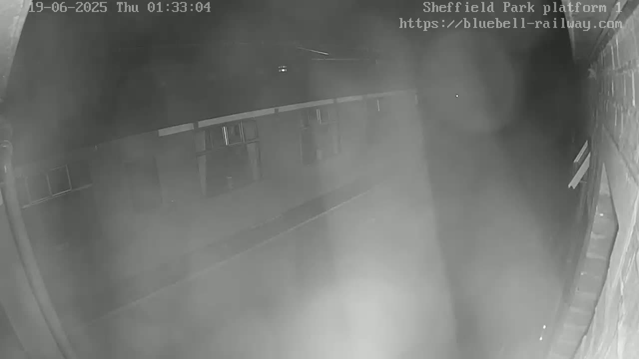 Platform 1 East Sheffield Green, Bluebell Railway, Sheffield Park Station  Live Cam - Uckfield, Wealden, East Sussex, South East, England, United Kingdom