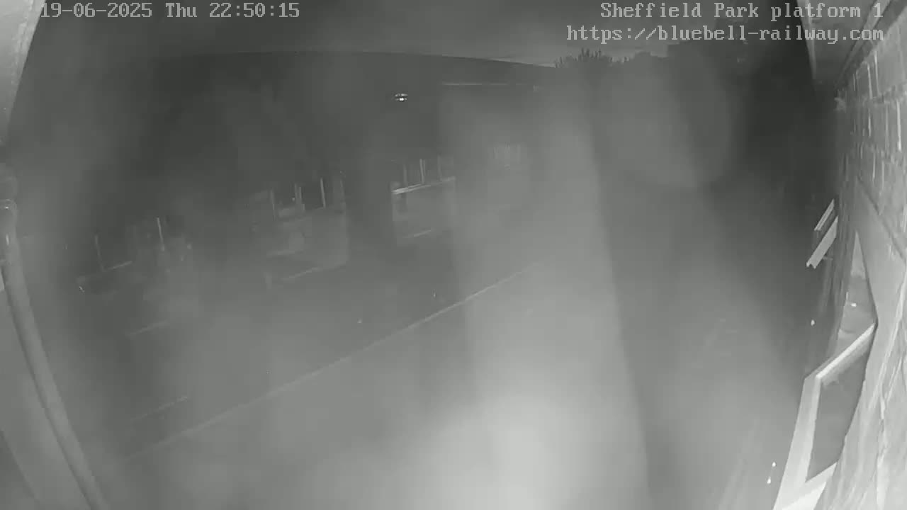 Platform 1 East Sheffield Green, Bluebell Railway, Sheffield Park Station  Live Cam - Uckfield, Wealden, East Sussex, South East, England, United Kingdom