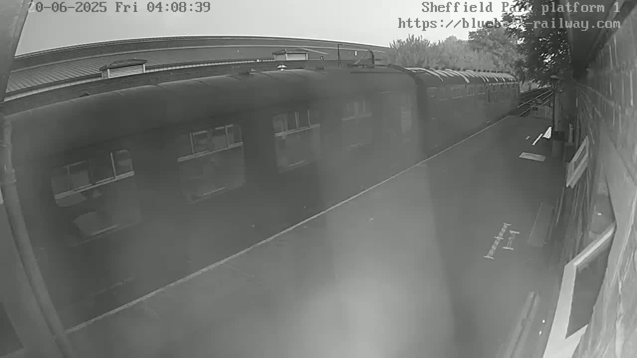 Platform 1 East Sheffield Green, Bluebell Railway, Sheffield Park Station  Live Cam - Uckfield, Wealden, East Sussex, South East, England, United Kingdom