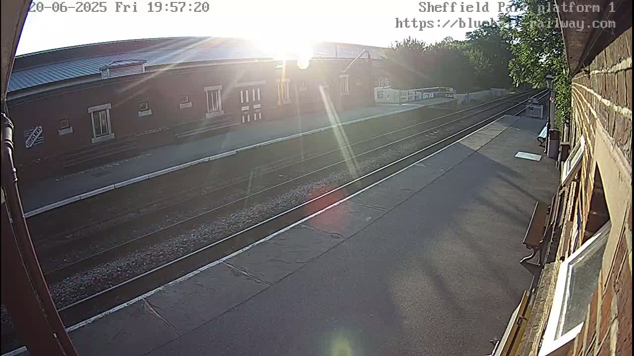 Platform 1 East Sheffield Green, Bluebell Railway, Sheffield Park Station  Live Cam - Uckfield, Wealden, East Sussex, South East, England, United Kingdom