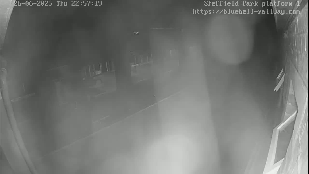 Platform 1 East Sheffield Green, Bluebell Railway, Sheffield Park Station  Live Cam - Uckfield, Wealden, East Sussex, South East, England, United Kingdom