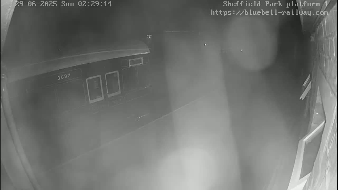 Platform 1 East Sheffield Green, Bluebell Railway, Sheffield Park Station  Live Cam - Uckfield, Wealden, East Sussex, South East, England, United Kingdom