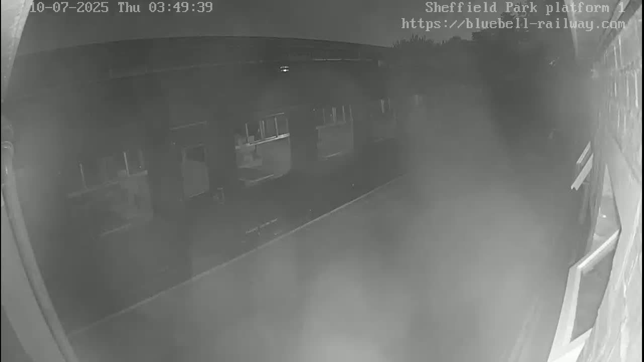 Platform 1 East Sheffield Green, Bluebell Railway, Sheffield Park Station  Live Cam - Uckfield, Wealden, East Sussex, South East, England, United Kingdom