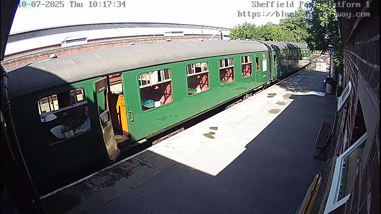 Platform 1 East Sheffield Green, Bluebell Railway, Sheffield Park Station  Live Cam - Uckfield, Wealden, East Sussex, South East, England, United Kingdom