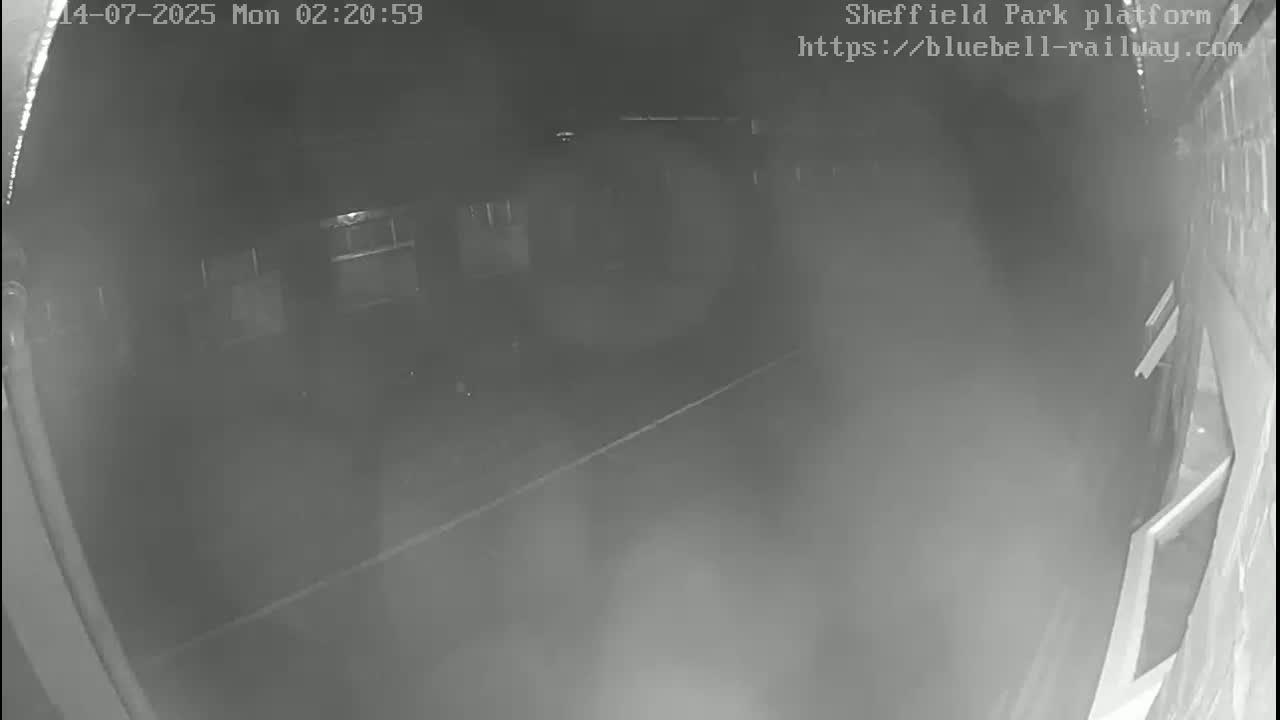 Platform 1 East Sheffield Green, Bluebell Railway, Sheffield Park Station  Live Cam - Uckfield, Wealden, East Sussex, South East, England, United Kingdom