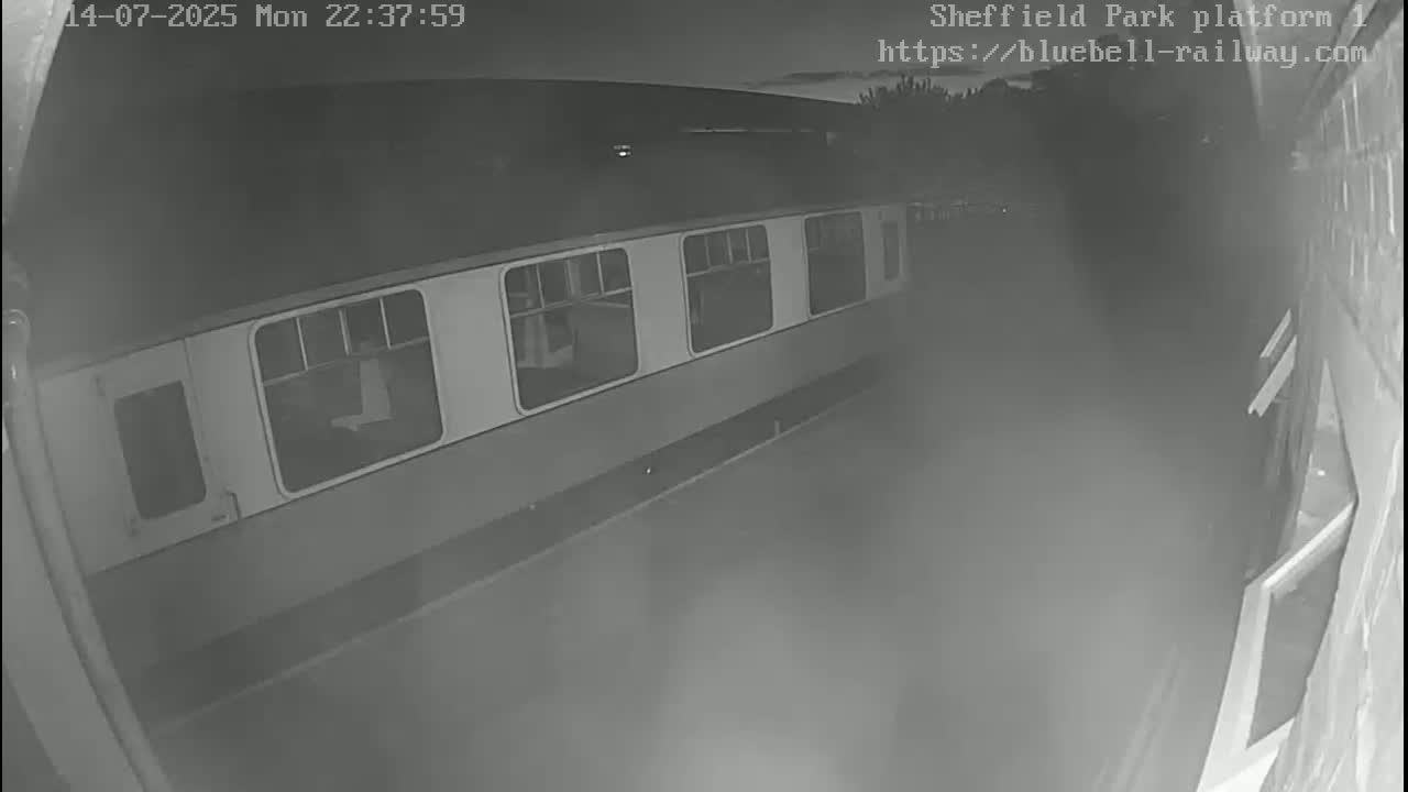Platform 1 East Sheffield Green, Bluebell Railway, Sheffield Park Station  Live Cam - Uckfield, Wealden, East Sussex, South East, England, United Kingdom