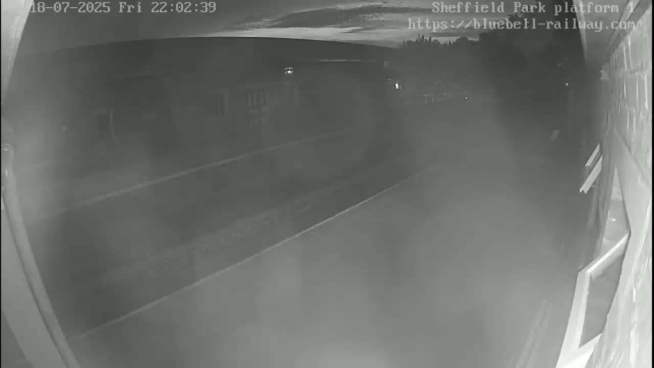 Platform 1 East Sheffield Green, Bluebell Railway, Sheffield Park Station  Live Cam - Uckfield, Wealden, East Sussex, South East, England, United Kingdom