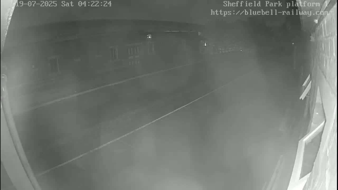 Platform 1 East Sheffield Green, Bluebell Railway, Sheffield Park Station  Live Cam - Uckfield, Wealden, East Sussex, South East, England, United Kingdom