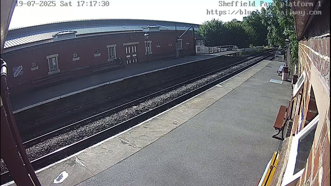 Platform 1 East Sheffield Green, Bluebell Railway, Sheffield Park Station  Live Cam - Uckfield, Wealden, East Sussex, South East, England, United Kingdom