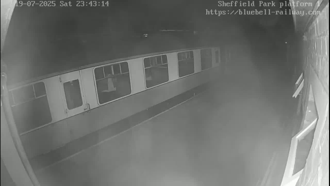 Platform 1 East Sheffield Green, Bluebell Railway, Sheffield Park Station  Live Cam - Uckfield, Wealden, East Sussex, South East, England, United Kingdom