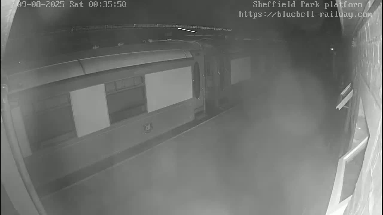 Platform 1 East Sheffield Green, Bluebell Railway, Sheffield Park Station  Live Cam - Uckfield, Wealden, East Sussex, South East, England, United Kingdom