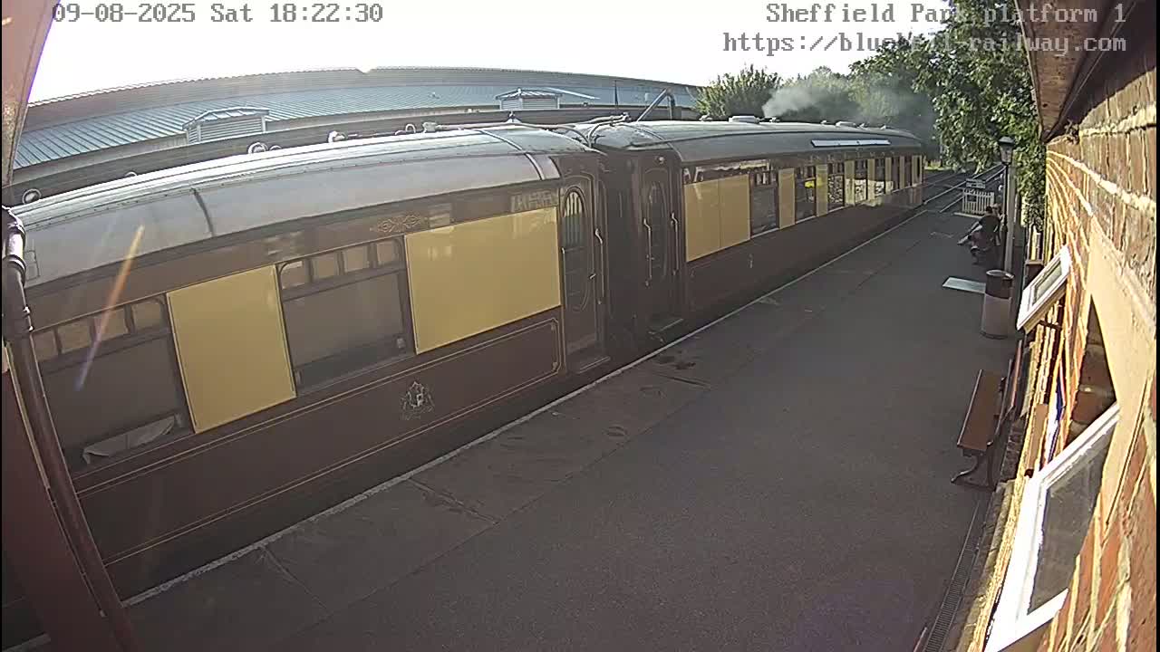 Platform 1 East Sheffield Green, Bluebell Railway, Sheffield Park Station  Live Cam - Uckfield, Wealden, East Sussex, South East, England, United Kingdom