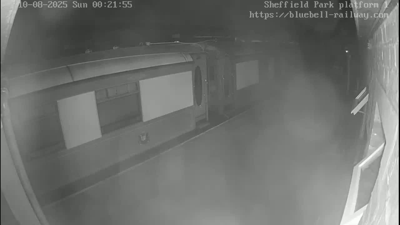 Platform 1 East Sheffield Green, Bluebell Railway, Sheffield Park Station  Live Cam - Uckfield, Wealden, East Sussex, South East, England, United Kingdom