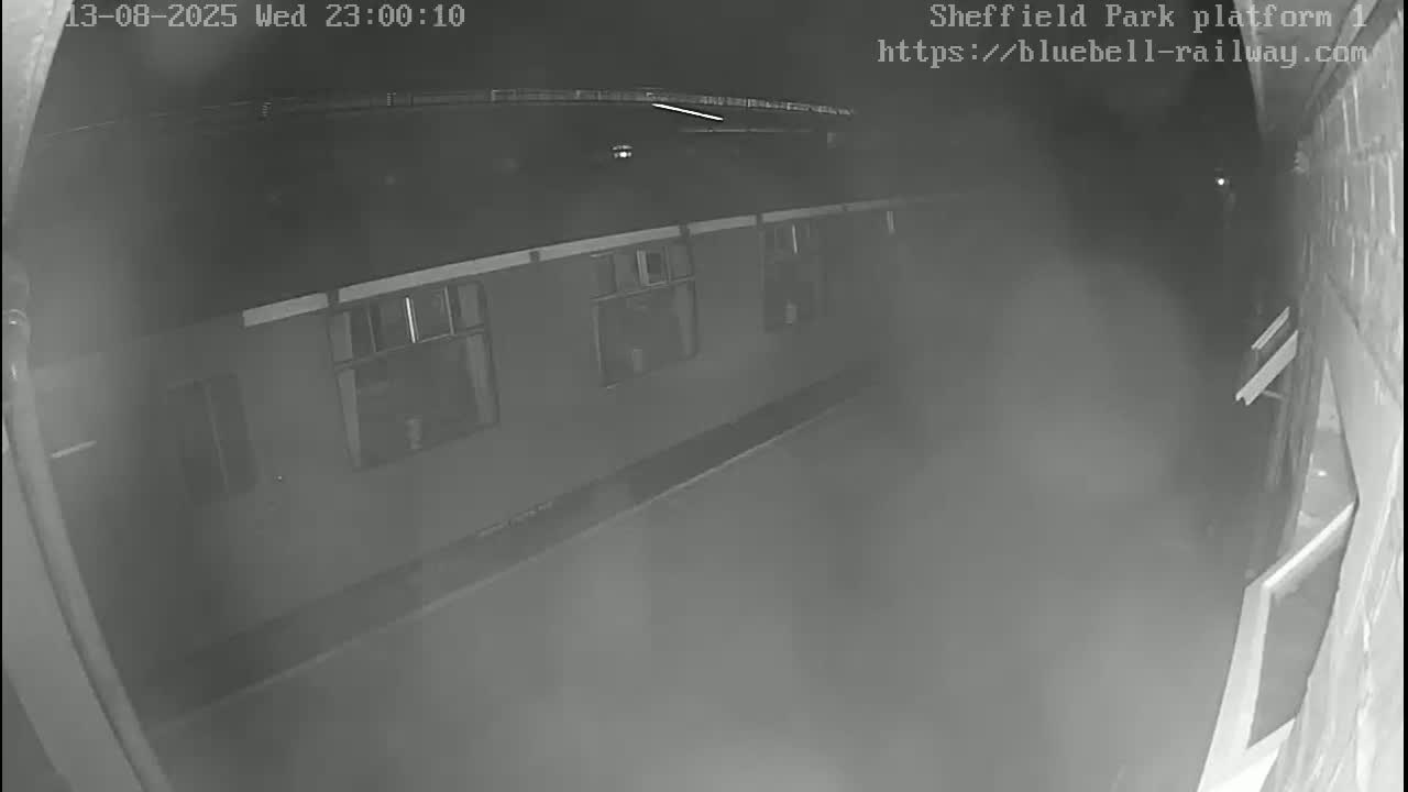 Platform 1 East Sheffield Green, Bluebell Railway, Sheffield Park Station  Live Cam - Uckfield, Wealden, East Sussex, South East, England, United Kingdom