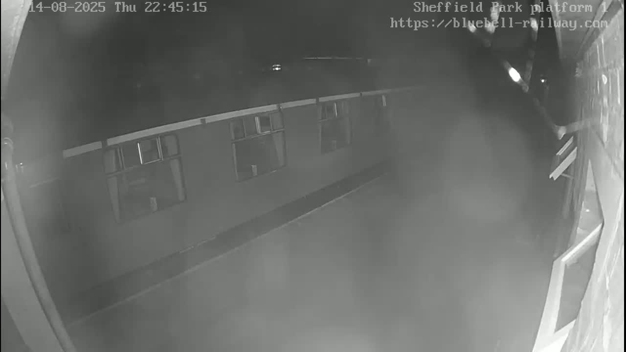 Platform 1 East Sheffield Green, Bluebell Railway, Sheffield Park Station  Live Cam - Uckfield, Wealden, East Sussex, South East, England, United Kingdom