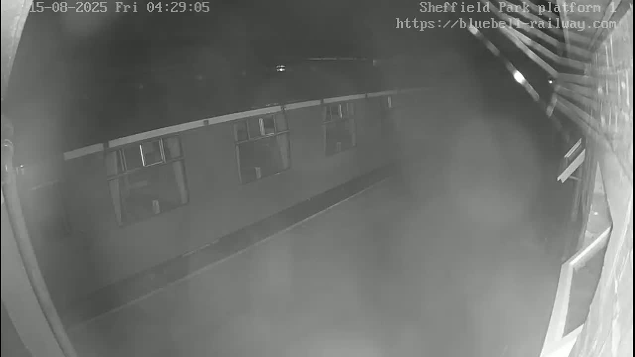 Platform 1 East Sheffield Green, Bluebell Railway, Sheffield Park Station  Live Cam - Uckfield, Wealden, East Sussex, South East, England, United Kingdom
