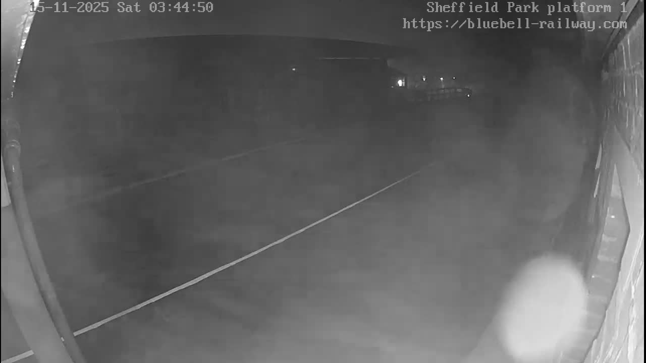 Platform 1 East Sheffield Green, Bluebell Railway, Sheffield Park Station  Live Cam - Uckfield, Wealden, East Sussex, South East, England, United Kingdom