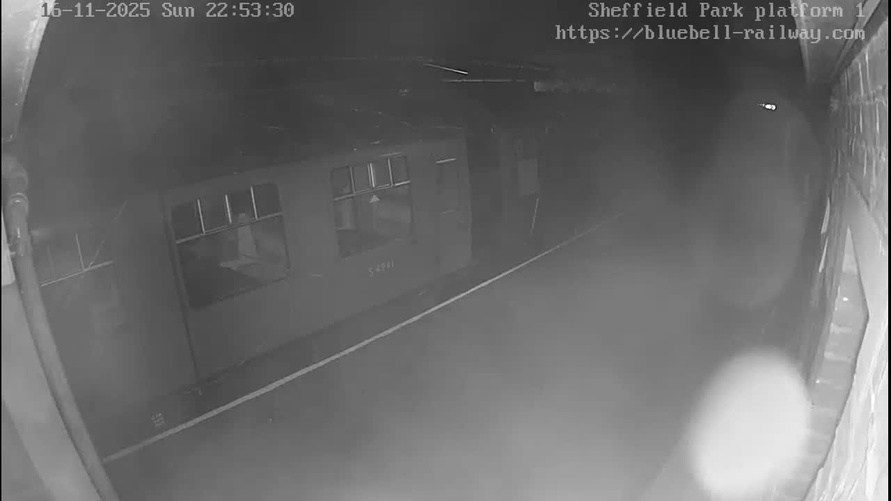 Platform 1 East Sheffield Green, Bluebell Railway, Sheffield Park Station  Live Cam - Uckfield, Wealden, East Sussex, South East, England, United Kingdom