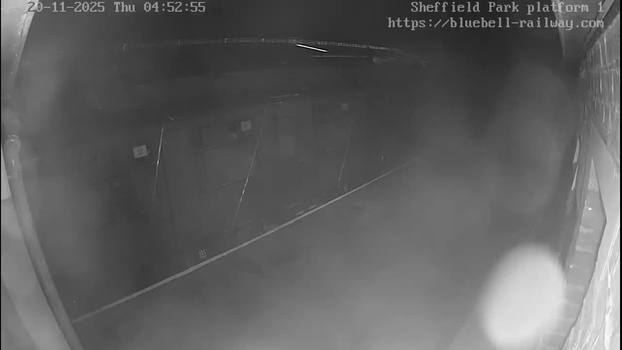 Platform 1 East Sheffield Green, Bluebell Railway, Sheffield Park Station  Live Cam - Uckfield, Wealden, East Sussex, South East, England, United Kingdom