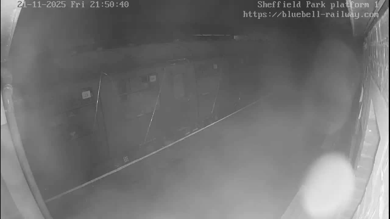 Platform 1 East Sheffield Green, Bluebell Railway, Sheffield Park Station  Live Cam - Uckfield, Wealden, East Sussex, South East, England, United Kingdom