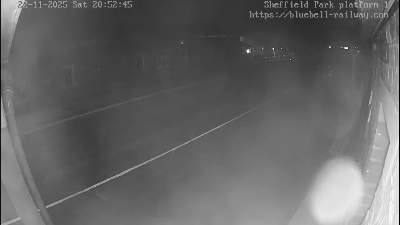 Platform 1 East Sheffield Green, Bluebell Railway, Sheffield Park Station  Live Cam - Uckfield, Wealden, East Sussex, South East, England, United Kingdom