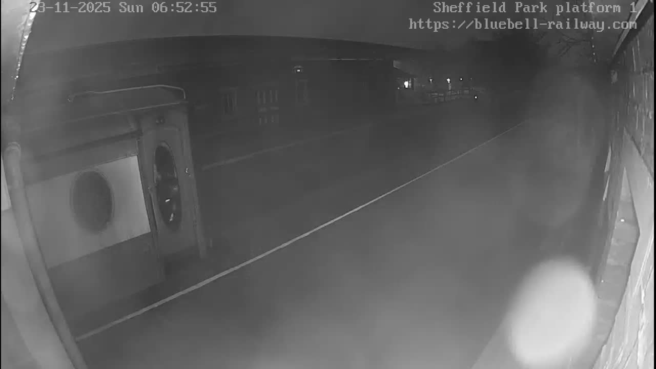 Platform 1 East Sheffield Green, Bluebell Railway, Sheffield Park Station  Live Cam - Uckfield, Wealden, East Sussex, South East, England, United Kingdom