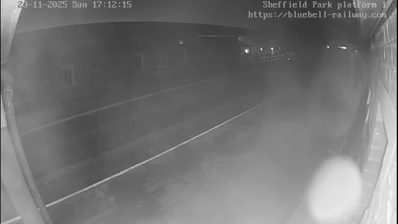 Platform 1 East Sheffield Green, Bluebell Railway, Sheffield Park Station  Live Cam - Uckfield, Wealden, East Sussex, South East, England, United Kingdom