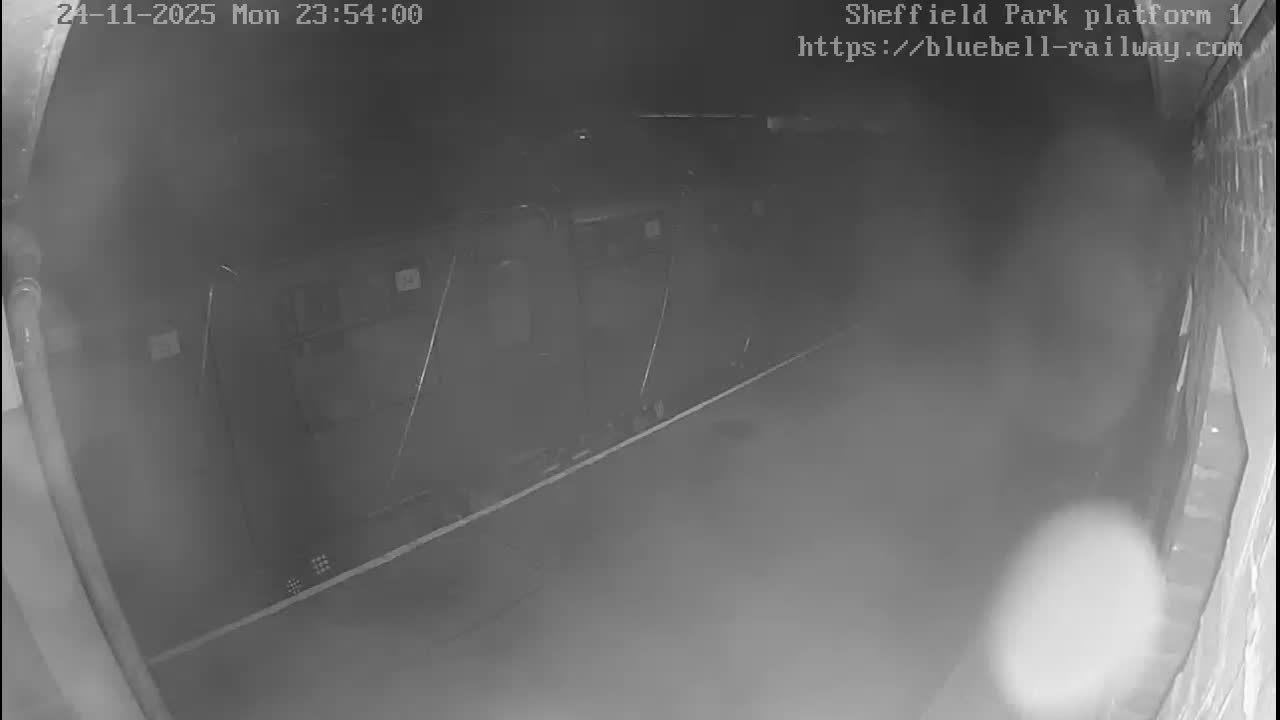 Platform 1 East Sheffield Green, Bluebell Railway, Sheffield Park Station  Live Cam - Uckfield, Wealden, East Sussex, South East, England, United Kingdom