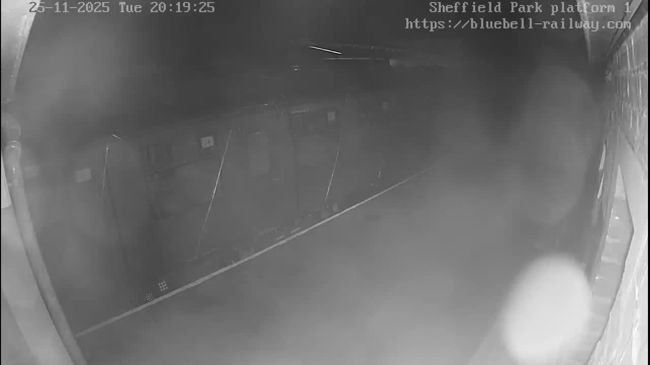 Platform 1 East Sheffield Green, Bluebell Railway, Sheffield Park Station  Live Cam - Uckfield, Wealden, East Sussex, South East, England, United Kingdom