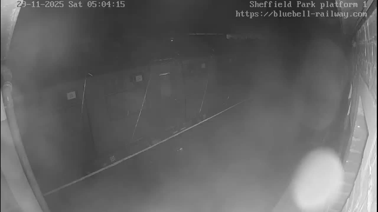 Platform 1 East Sheffield Green, Bluebell Railway, Sheffield Park Station  Live Cam - Uckfield, Wealden, East Sussex, South East, England, United Kingdom